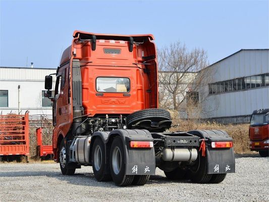 FAW Jiefang J6V βαρύ φορτηγό 520HP 6X4 αυτόματη γρανάζια έλξη κεφάλι φορτηγού με ABS