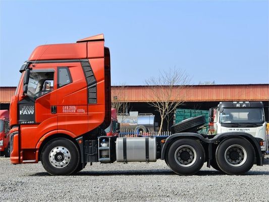 FAW Jiefang J6V βαρύ φορτηγό 520HP 6X4 αυτόματη γρανάζια έλξη κεφάλι φορτηγού με ABS