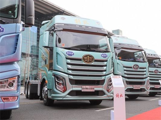 FAW Jiefang J6V βαρύ φορτηγό 520HP 6X4 αυτόματη γρανάζια έλξη κεφάλι φορτηγού με ABS