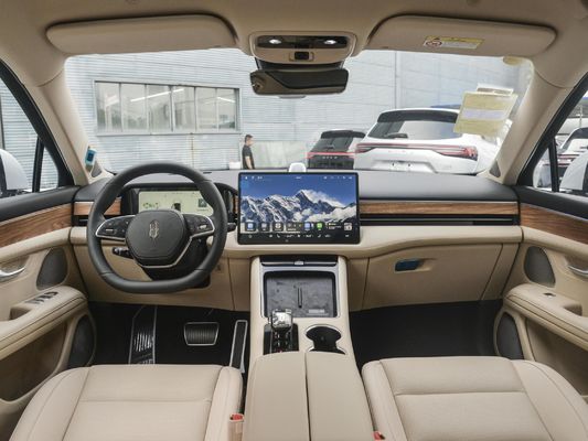 Πέντε πόρτες 5 θέσεις SUV HUAWEI Auto M5 High End Ηλεκτρικό αυτοκίνητο SUV με μέγιστη ταχύτητα 190km / h