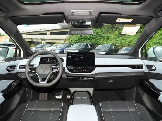 Volkswagen ID4X Long Endurance Αριστερό χειροκίνητο Ηλεκτρικό αυτοκίνητο με εξωτερικό κρυστάλλινο λευκό