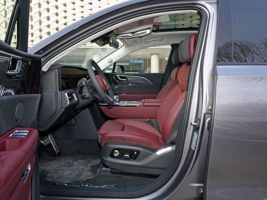 Έξι θέσεις Hongqi E-hs9 2023 2024 Σημαντικό ηλεκτρικό όχημα με 3110mm τροχοπέδη