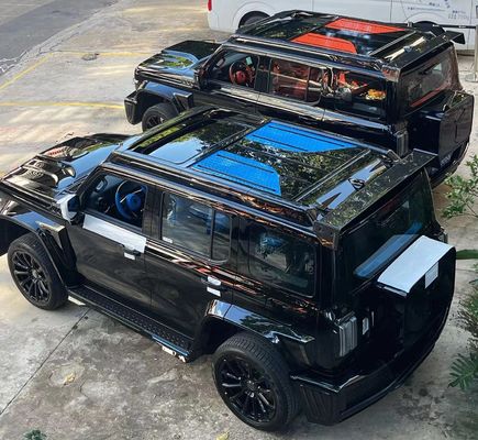 Το Cyberpunk Tank 300 Compact SUV είναι ένα υβριδικό SUV με μεγάλο χώρο στο πορτ-μπαγκάζ.