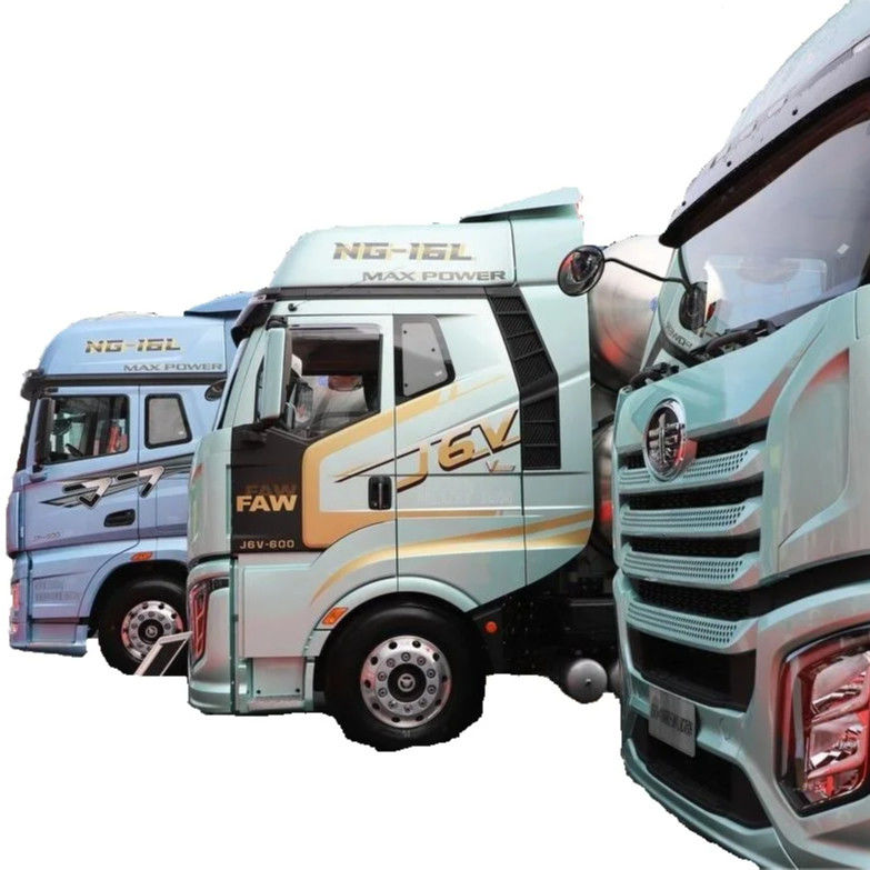 FAW Jiefang J6V βαρύ φορτηγό 520HP 6X4 αυτόματη γρανάζια έλξη κεφάλι φορτηγού με ABS