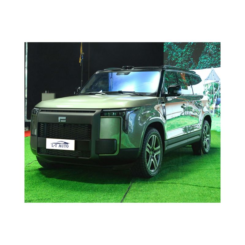 6 θέσεις 2024 BAIC EV Stone 01 1.5T Υβριδικό SUV Μέγεθος 5050mm πλάτος 1980mm ύψος 1869mm